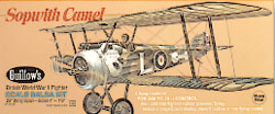 Guillow's Super Detailed Scale Balsa SOPWITH CAMEL 28" wing span