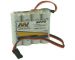 4/HR-3UTG M/Sanyo Ni-MH eneloop 4cell Flat 2000mAh JR / Hitec Connector