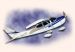 Hyperion "Super Scale Glass Series" Cessna 182 Turbo ARF Kit with Motor set Combo