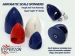 Hyperion 52mm (2") Blue Hi-Scale Aerobatic Spinner