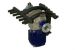 Keleo Custom Exhaust to suit Top Flite P-51  1/5 Scale - ZDZ 80 Engine