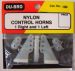 Du-Bro Dubro Control Horns Nylon Large (2) Cat No 105