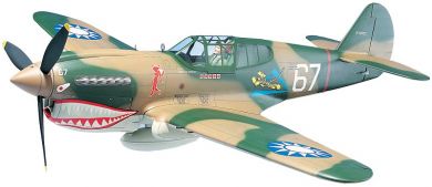 Top Flite P-40E Warhawk Gold Edition Kit .60-.91, 64"  1.422m