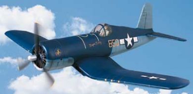 Top Flite F4U Corsair Giant Kit 2.1-2.8,86.5" 41 - 70cc Gas