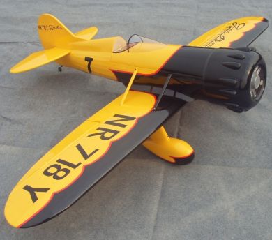 gee bee rc plane arf