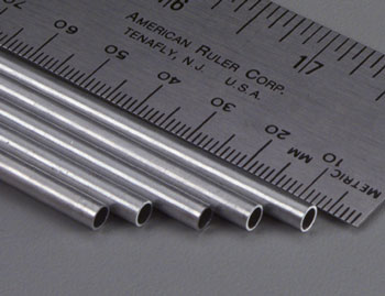 K&S Round ALUM Tube 1/8" 3 x lengths