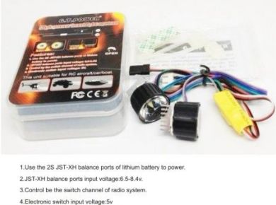 GT POWER RC Model High Power Headlight System for RC Aircraft / Car / Boat