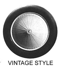 vintage model aircraft wheels