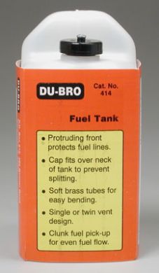 Dubro Du-Bro S14 RC 14 oz. Square Fuel Tank (420cc)