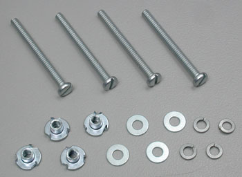 Du-Bro RC Mounting Bolts & Blind Nuts 4-40 x 1-1/4" (QTY/PKG: 4 ) Cat No 127