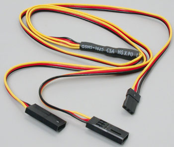 24 inch HITEC Servo Y-Harness- Standard - PN 57350S