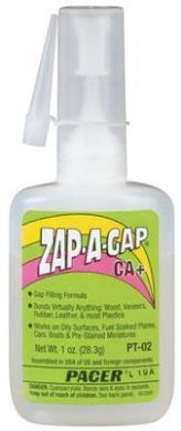Pacer PT-02 Zap-A-Gap CA 28.3g (1 oz.) MEDIUM VISCOSITY