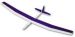 SIG RISER 100, SAILPLANE 2540mm WS,2 PC WING